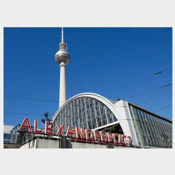 Postkarte Berlin Alexanderplatz