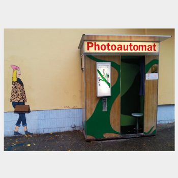 Postkarte StreetArt Berlin Photoautomat